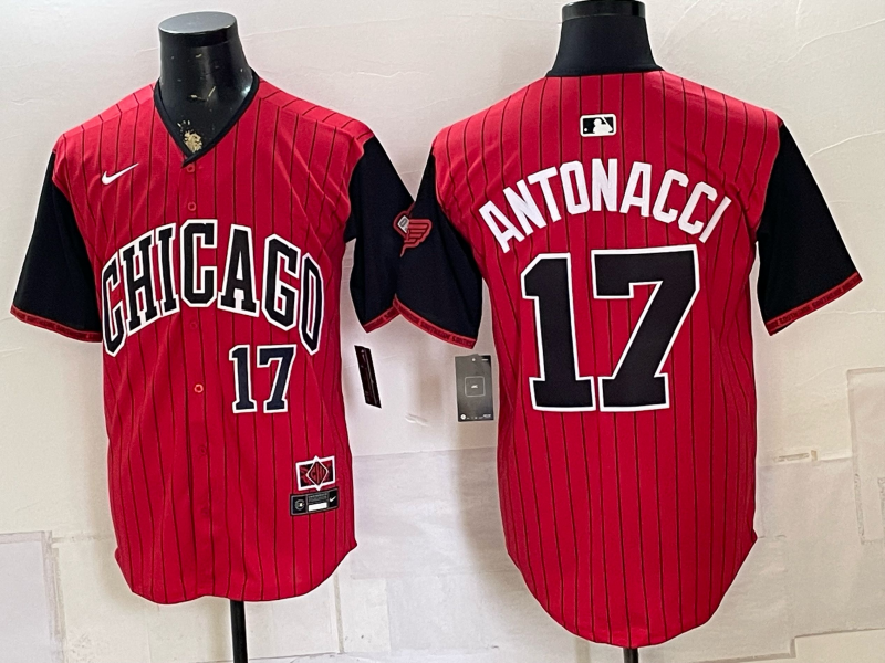 Men 2026 Chicago White Sox #17 Antonacci red Game Nike MLB Jersey 080804->chicago white sox->MLB Jersey